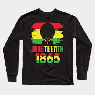 Juneteenth 1865 black Women Juneteenth Long Sleeve T-Shirt